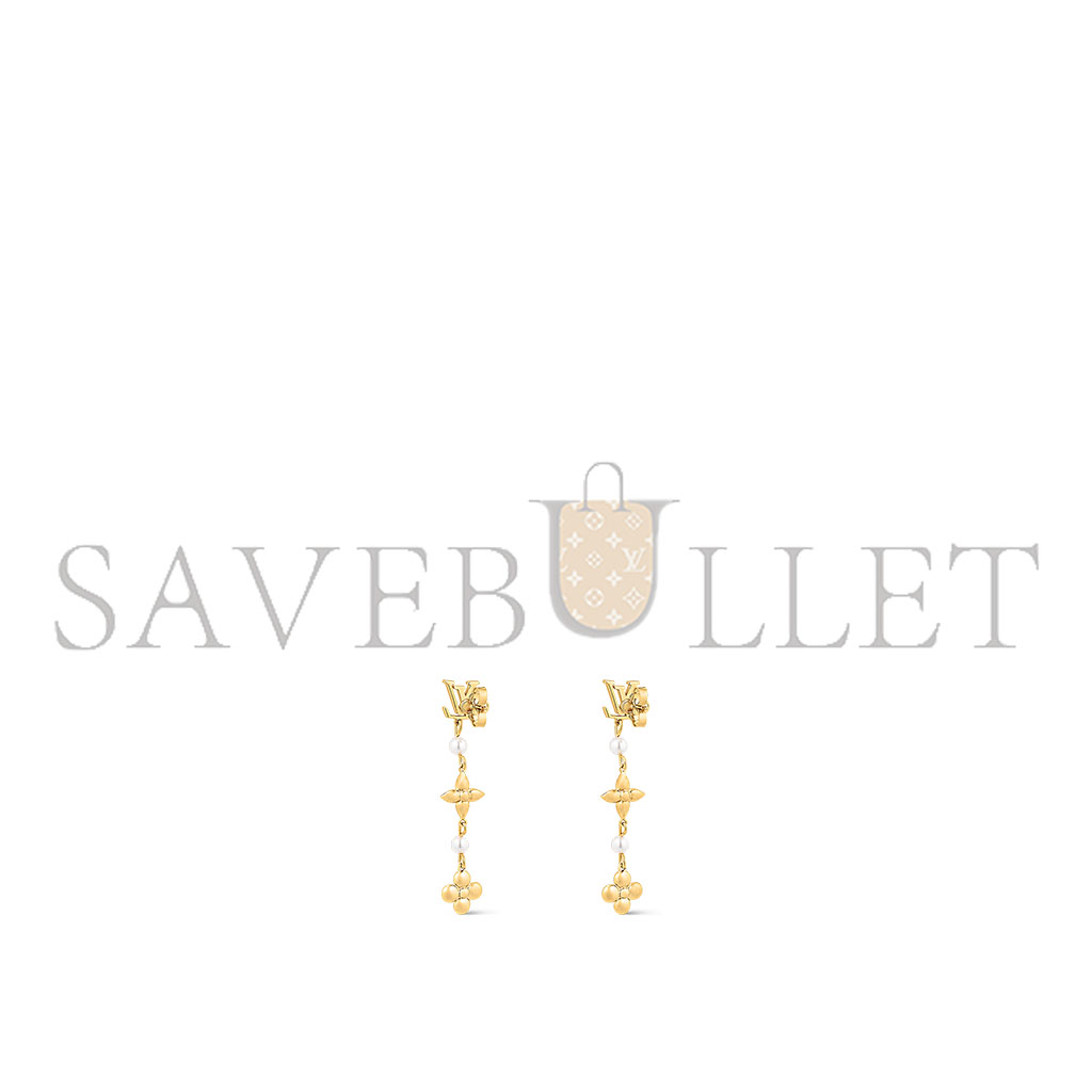 LOUIS VUITTON LOUISA EARRINGS M01577